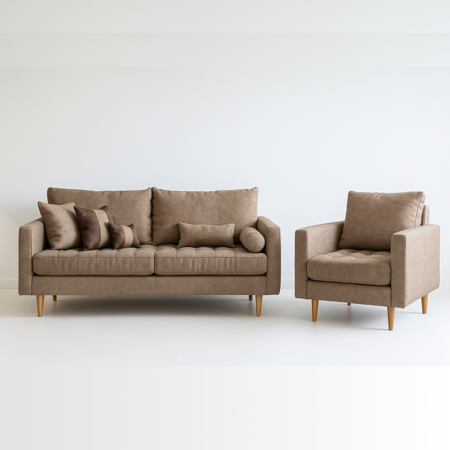 Packs 1 sofa + 1 sitial