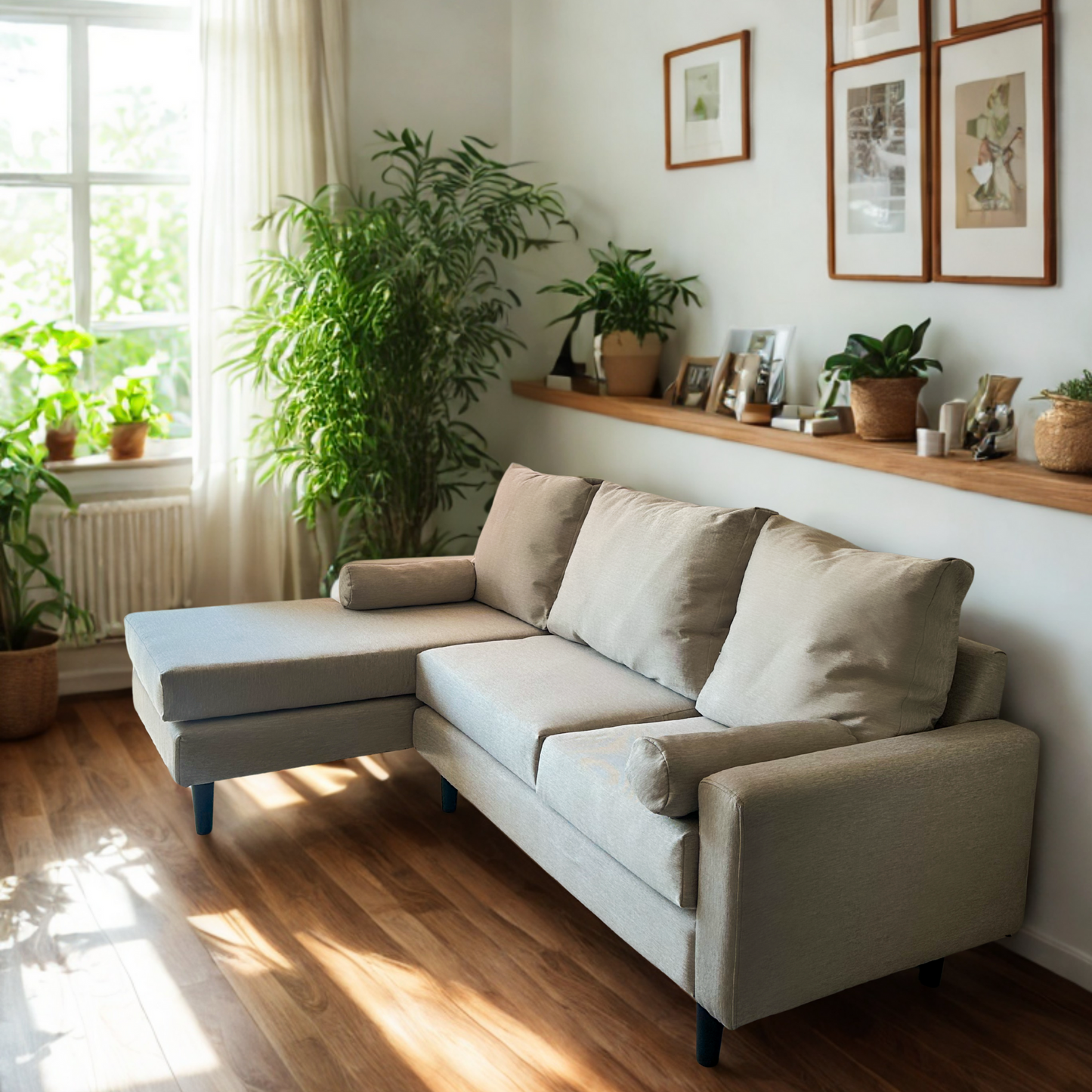 Sofá Seccional Italia Liso